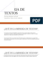 MINERIA DE TEXTOS