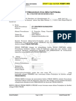 Draft Kontrak Coal Trading FOB Vessel