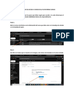 Instructivo de Accesoa Cursos Plataforma Canvas