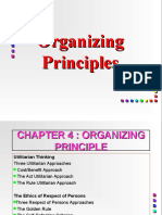 Lecture Week 5 - Organizing Principle