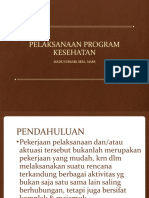 Pelaksanaan Program Kesehatan