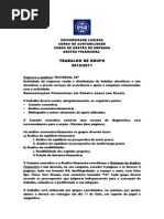 Trabalho Análise Financeira 2011