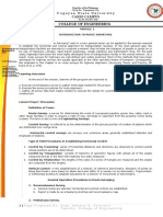 Module 1 (Introduction To Route Surveying)