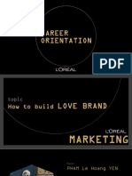 How To Build A Love Brand