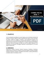 Cierre Fiscal 2020 y Actualización Tributaria ONLINE (1)