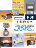 Controlotron Clampon Flow Meters 1010 Brochure