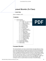 Unarmed Brawler (5e Class) - D&D Wiki