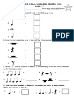 Fernandez-Zacal Learning Center, Inc.: Music