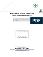 Karangka Acuan Kegiatan Akhir Pelayanan