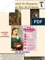 Santa Isabel de Hungría y San Luís Rey de Francia