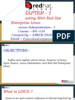 CHAPTER-1 Getting Started With RHEL