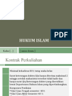 Pokok-Pokok Hukum Islam - KR 2015