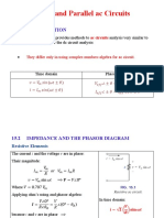 CH 15-1 - Series and Parallel Ac Circuits