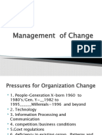Hbo Chapter 10 Phenomenom of Change in The Management Setting