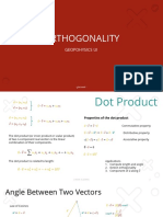 Orthogonality: Geopohysics Ui