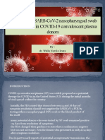 Persistence of SARS-CoV-2 Nasopharyngeal Swab PCR Positivity in