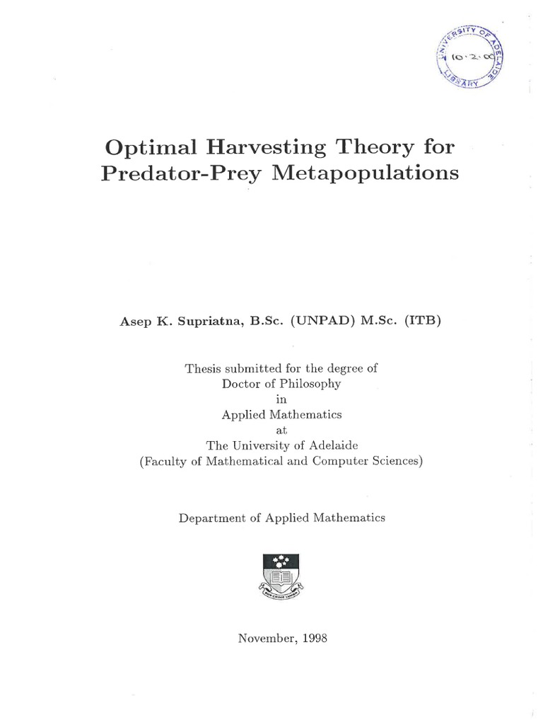 02 Whole | PDF | Predation | Natural Environment