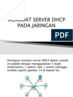 Memnuat Server DHCP