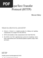 Hypertext Transfer Protocol (HTTP) : Shweta Dubey