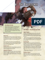 Fighter - The Executioner - GM Binder