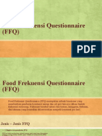 Food Frekuensi Questionnaire (FFQ)