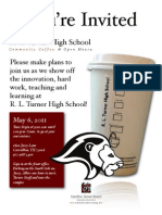 Open House for R. L. Turner High School - May 6