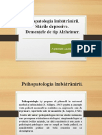 Psihopatologia Îmbătrâniriil