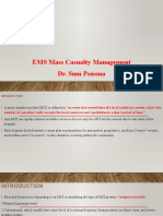 EMS Mass Casualty Management Dr. Sum Psusma