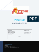 Pizzone: Your Pizza in A Corner