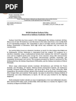 News Release- Zachary Erba 05-03-2011