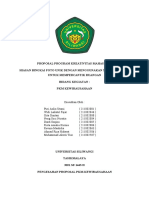 Proposal PKM Kewirausahaan Usaha