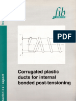 N 7 Corrugated Plastic Ducts For Internal Bonded Post Tensioning Technical Report