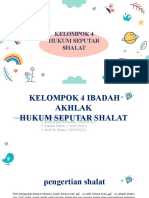 Hukum Seputar Shalat