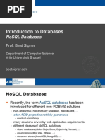 NoSQL Databases - Lecture 12 - Introduction To Databases (1007156ANR)