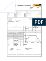 Pneumatic Test Report Summary