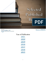 Selected Published Books