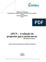 Manual APCN - Plataforma Sucupira - Versão em julho de 2019