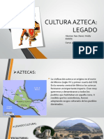 Cultura Azteca: Legado de agricultura, escultura y cerámica
