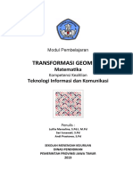 Modul Matematika Transformasi Geometri