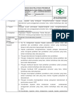 8.1.8.7. Pendidikan Dan Pelatihan Prosedur Bahan Berbahaya Dan Peralatan Baru