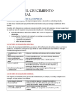 Crecimiento empresarial: factores de localización, economías de escala y estrategias de expansión