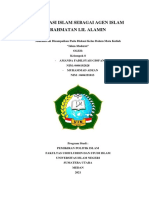 Moderasi Islam Sebagai Agen Islam Rahmatan Lil Alamin