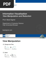 View Manipulation and Reduction - Lecture 9 - Information Visualisation (4019538FNR)