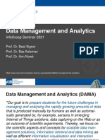 Data Management and Analytics Specialisation