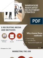 Week 2 Develop a Recruitment Strategy