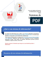 Curso Análisis Sistemas Información Bases Datos