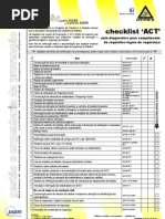 ACT Check List - Registos Legais de Segurança