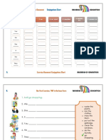 Exercise Conjugations Chart