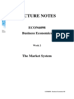 2 The Market System