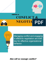 Chapter 10 - Conflict and Negotiations 1